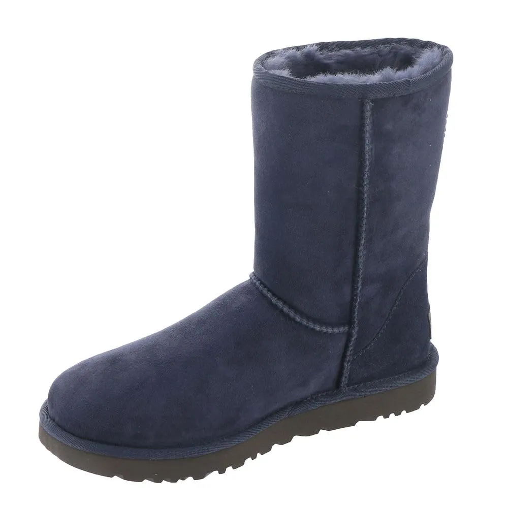 Women's Shoes UGG CLASSIC SHORT II Mid-Calf Sheepskin Boots 1016223 EVE BLUE